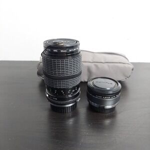 Vintage Sigma Zoom-K 35-135mm f/3.5-4.5 Lens Macro‎ 55mm w/ 2X Teleconverter